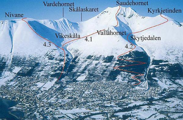 Ørsta sett frå Melshornet